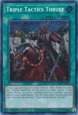 Triple Tactics Thrust - RA03-EN072  Secret Rare  1 Triple Tactics Thrust - RA03-EN072  Secret Rare  1st Edition