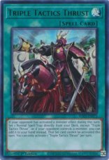 Triple Tactics Thrust - RA03-EN072 Ultra Rare  1st Edition