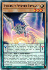 Twilight Specter Rayrage - CORI-EN025 - Common 1st Twilight Specter Rayrage - CORI-EN025 - Common 1st Edition