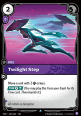 Twilight Step  - 105/166 - Uncommon Twilight Step  - 105/166 - Uncommon