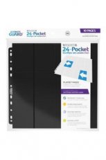 Ultimate Guard 24-Pocket QuadRow Pages Side-Loading Black (10)