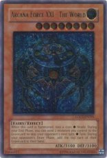 Ultimate Rare - Arcana Force XXI - The World - LOD Ultimate Rare - Arcana Force XXI - The World - LODT-EN016 Unlimited