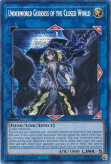 Underworld Goddess of the Closed World - MP22-EN02 Underworld Goddess of the Closed World - MP22-EN028 - Prismatic Secret Rare 1st Edition