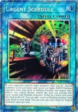 Urgent Schedule - RA05-EN064 - Platinum Secret Rar Urgent Schedule - RA05-EN064 - Platinum Secret Rare 1st Edition