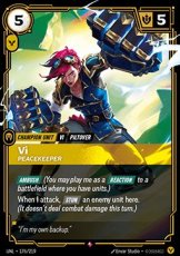 Vi, Peacekeeper - 176/219 - Rare Vi, Peacekeeper - 176/219 - Rare