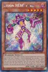 Vision HERO Faris - RA01-EN004 - Platinum Secret Rare 1st Edition