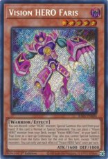 Vision HERO Faris - RA01-EN004 - Secret Rare 1st Edition