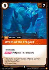 Wrath of the Freljord 077/167 - Common Wrath of the Freljord 077/167 - Common
