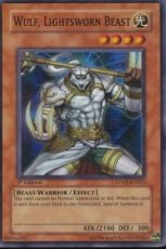 Wulf, Lightsworn Beast - LODT-EN023 - Super Rare Unlimited