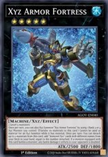 Xyz Armor Fortress - AGOV-EN040 - Super Rare 1st Edition