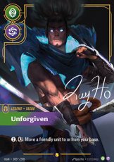 Yasuo, Unforgiven - 305*/298 - Showcase Signed Yasuo, Unforgiven - 305*/298 - Showcase Signed