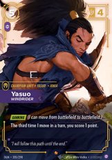 Yasuo, Windrider - 205/298 - Epic Yasuo, Windrider - 205/298 - Epic