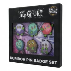 Yu-Gi-Oh Set of 6 Limited Edition Kuriboh Pin Badges