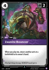 Zaunite Bouncer - 188/298 - Uncommon Zaunite Bouncer - 188/298 - Uncommon
