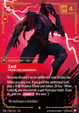 Zed, From the Shadows - 023/166 - Epic Zed, From the Shadows - 023/166 - Epic