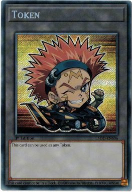 Token(Crow) - L5DD-ENS06 - Secret Rare 1st Edition