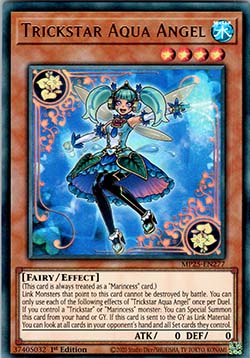 Trickstar Aqua Angel - MP25-EN277 - Ultra Rare 1st Edition