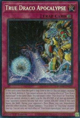 True Draco Apocalypse - BLMM-EN177 - Secret Rare 1st Edition