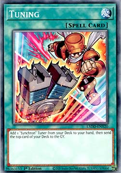 Tuning(alternate artwork) - L5DD-ENY20 - Common 1st Edition