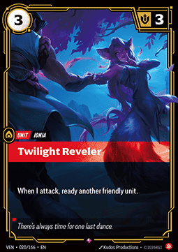 Twilight Reveler - 020/166 - Rare