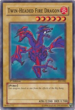 Twin-Headed Fire Dragon - PSV-E042