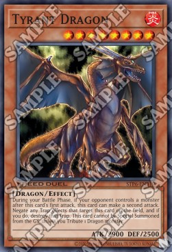 Tyrant Dragon - STP6-EN019 - Common 1st Edition