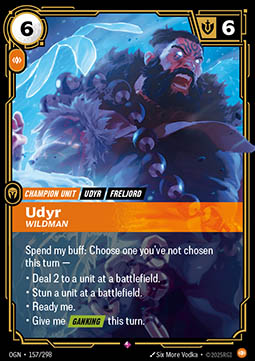 Udyr, Wildman - 157/298 - Rare