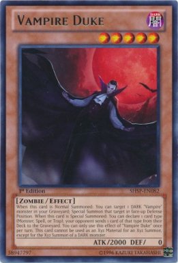 Vampire Duke - SHSP-EN082 - Rare  - 1st Edition