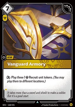 Vanguard Armory 168/221 - Uncommon
