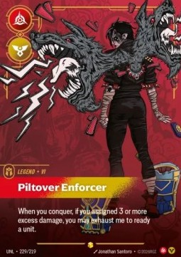 Vi, Piltover Enforcer - 229/219 - Showcase