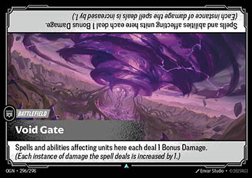 Void Gate - 296/298 - Uncommon