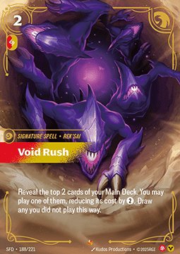 Void Rush 188/221 - Epic