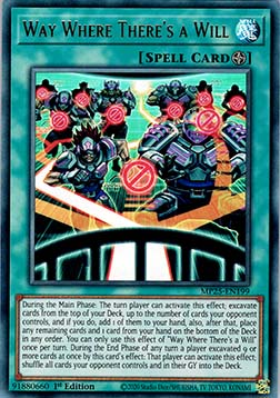 Way Where There's a Will - MP25-EN199 - Ultra Rare 1st Edition
