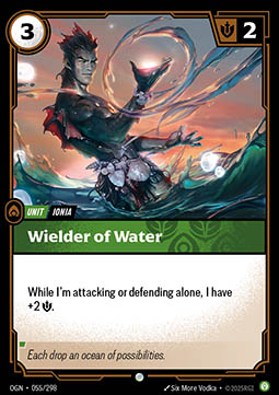 Wielder of Water - 055/298 - Common