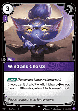 Wind and Ghosts  - 106/166 - Uncommon