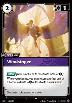 Windsinger 138/221 - Uncommon