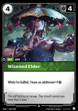 Wizened Elder - 065/298 - Uncommon