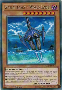 World Legacy - World Lance"" - FLOD-EN018 - Rare 1st Edition