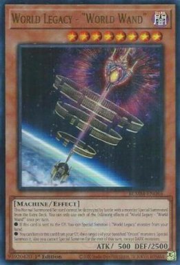 World Legacy - "World Wand" - BLMM-EN086 - Ultra Rare 1st Edition