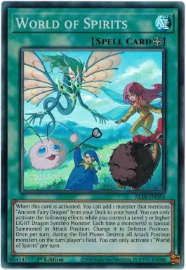 World of Spirits - ALIN-EN055 - Super Rare 1st Edition
