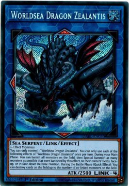 Worldsea Dragon Zealantis - DABL-EN050 - Secret Rare 1st Edition