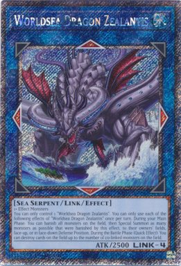 Worldsea Dragon Zealantis - RA04-EN082 - Platinum Secret Rare 1st Edition