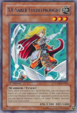 XX-Saber Fulhelmknight - ANPR-EN081 - Rare  - 1st Edition