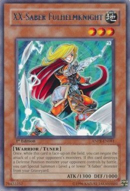 XX-Saber Fulhelmknight - ANPR-EN081 - Rare