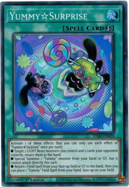 Yummy☆Surprise - JUSH-EN025 - Super Rare 1st Edition