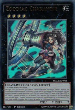 Zoodiac Chakanine - MACR-EN048 - Ultra Rare - 1st Edition